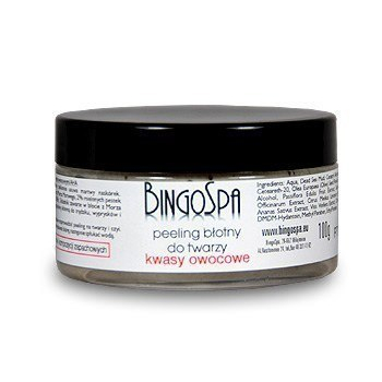 . BINGOSPA Peeling błotny z kwasami owocowymi 100g